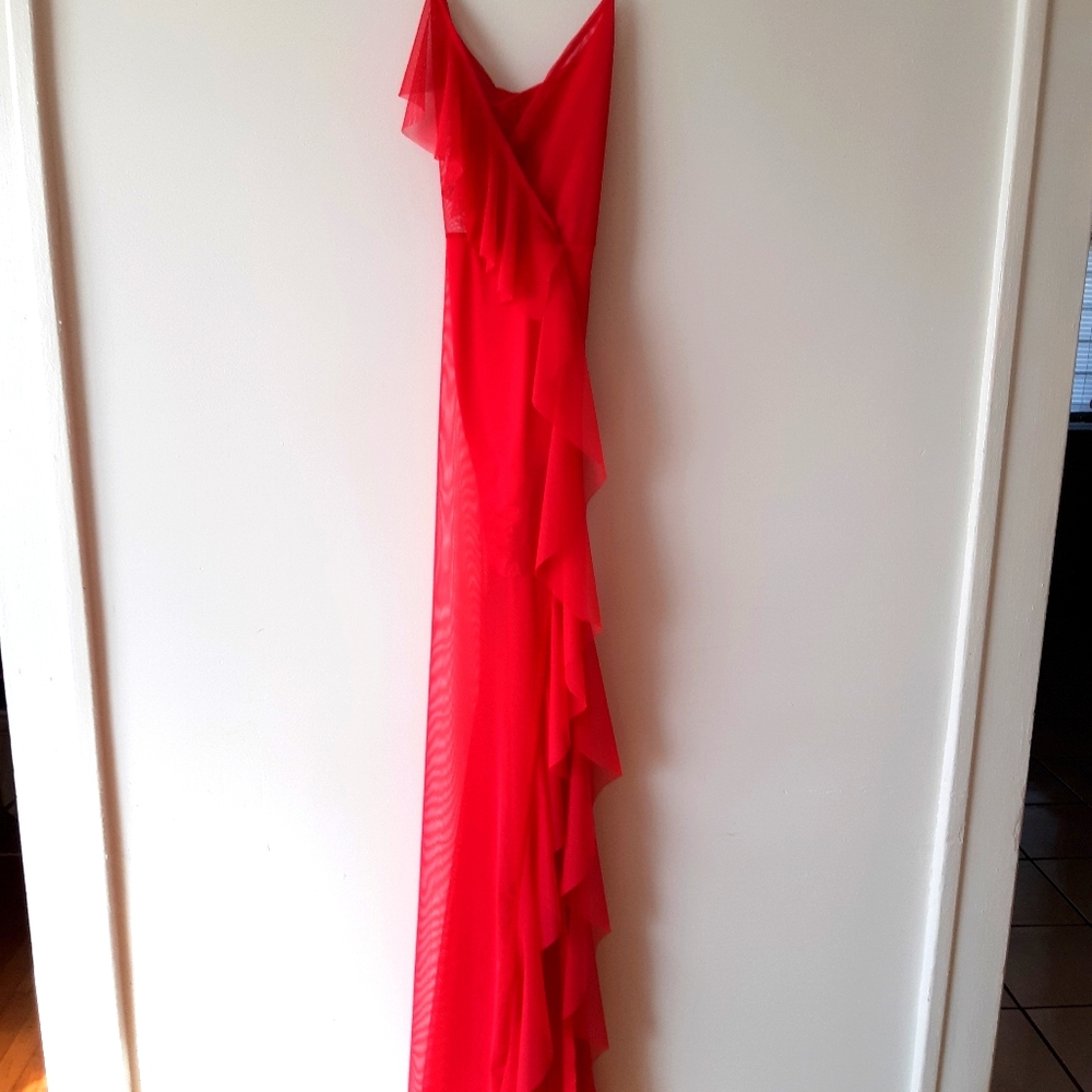 Nice Fuschia dress, can be worn as dress or cover